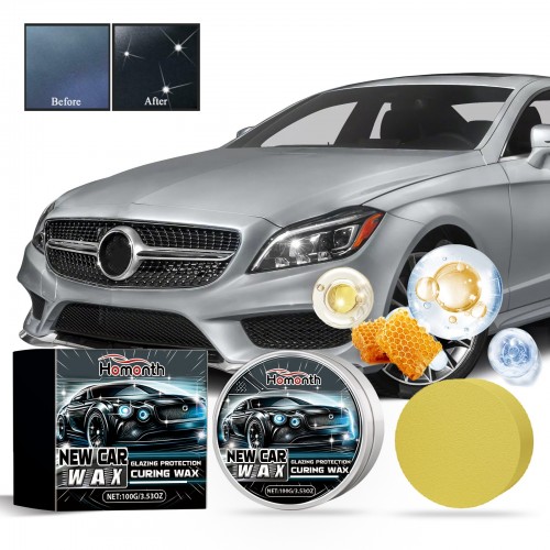 Homonth Car Wax Provides Strong & Long-lasting Protection 100g